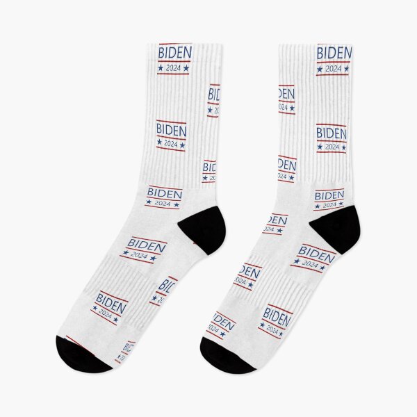 Item preview, Modern Joe Biden 2024 with Patriotic Red Lines Color designed and sold by TinyStarAmerica.