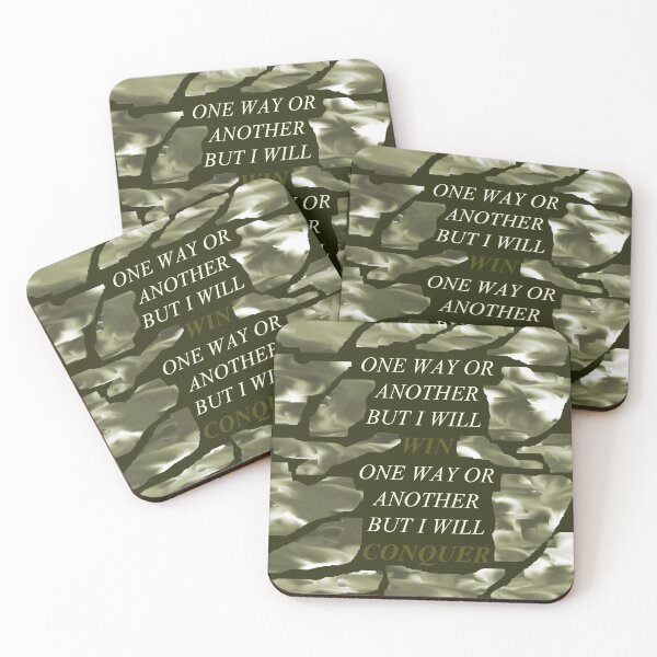 Item preview, One Way Or Another But I Will Win D81 designed and sold by SelfUpgrade.