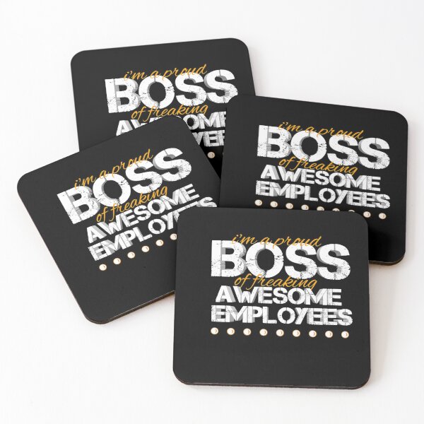 Item preview, I'm a Proud Boss of Freaking Awesome Employees designed and sold by StoreRahhal.