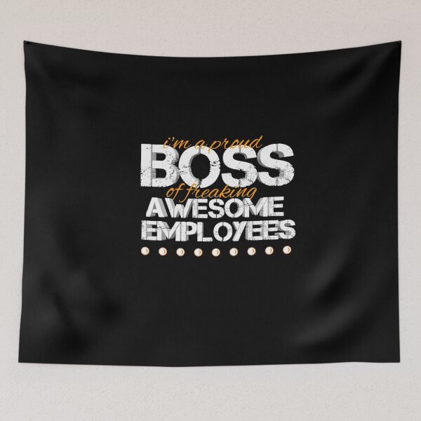 Item preview, I'm a Proud Boss of Freaking Awesome Employees designed and sold by StoreRahhal.
