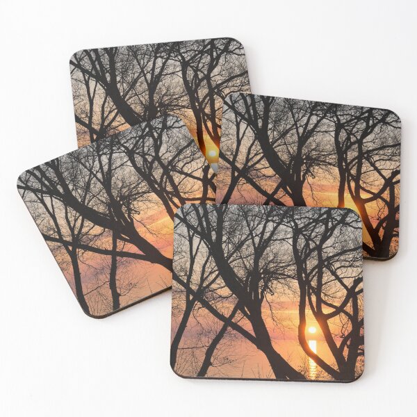 Item preview, Sunrise Through the Chaos of Tree Branches designed and sold by Georgia Mizuleva.