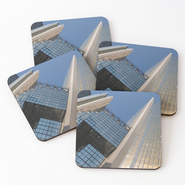 Item preview, Gold, Black and Blue Geometry - Royal Bank Plaza designed and sold by Georgia Mizuleva.