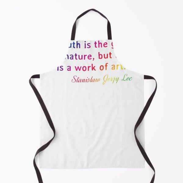 Item preview, Quote. Stanislaw Jerzy Lec: Youth is the gift of nature, but age is a work of art. designed and sold by IuriiVlasenko.