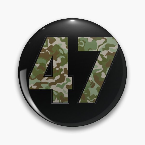 Artikelvorschau, Armee-Tarnnummer Siebenundvierzig Veteranen-Glückszahl 47 entworfen und verkauft von Urosek.