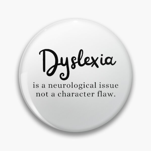 Item preview, world dyslexia awareness day designed and sold by Thepoeticwine.