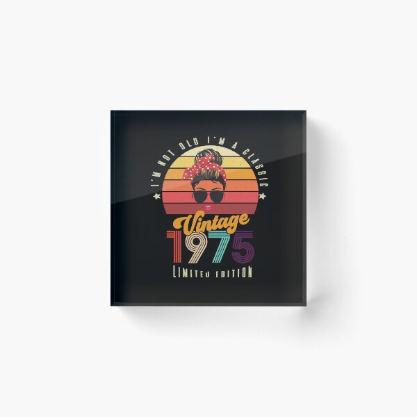 Item preview, 1975 Limited Edition - 46 Years 46. Birthday designed and sold by Ibu83.