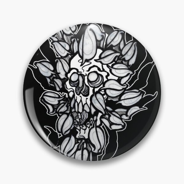 Item preview, Skull Chrysanthemum designed and sold by JoaoOtreze.