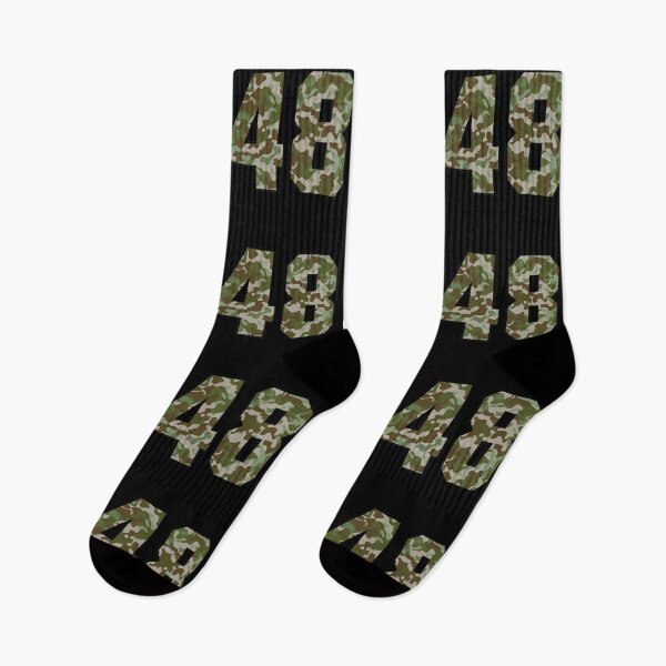 Item preview, Army Camo Number Forty-Eight Veteran Lucky Number 48 designed and sold by Urosek.