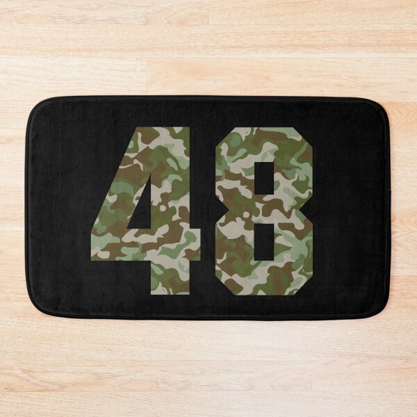 Item preview, Army Camo Number Forty-Eight Veteran Lucky Number 48 designed and sold by Urosek.