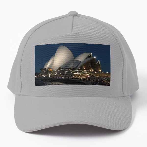 Sydney opera house at night Baseball Cap