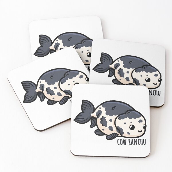 Item preview, Cow Ranchu Goldfish designed and sold by FinnedTomato.