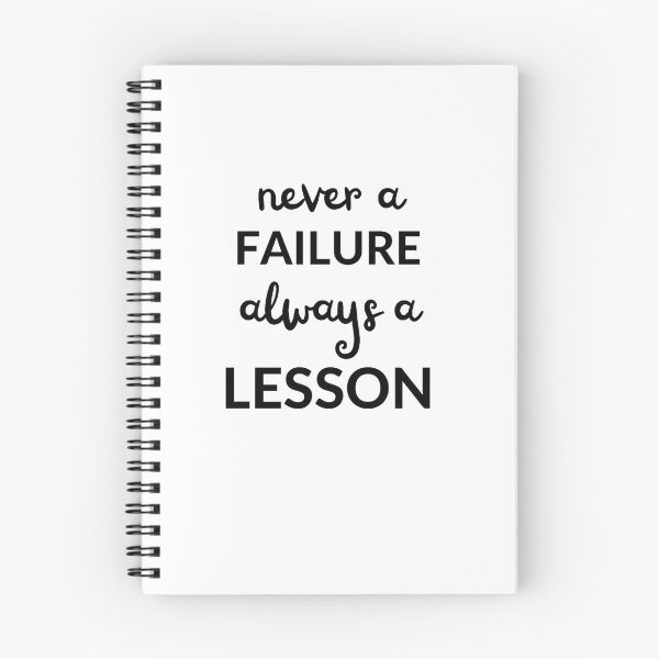 Item preview, Never a failure, always a lesson designed and sold by Thepoeticwine.