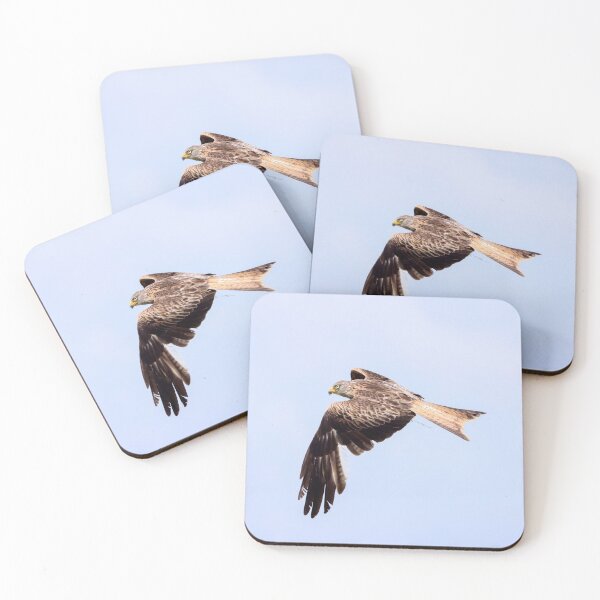 Item preview, Soaring red kite designed and sold by GreyFeatherPhot.