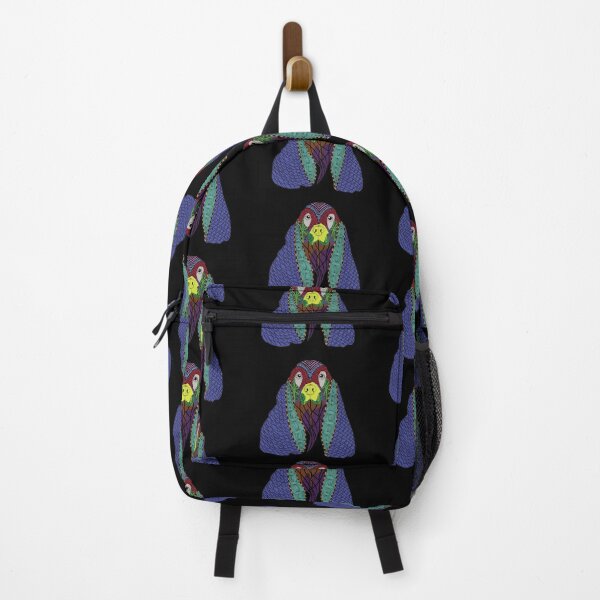 Item preview, Multicolored tangled Spaniel designed and sold by HazyAppleArt.