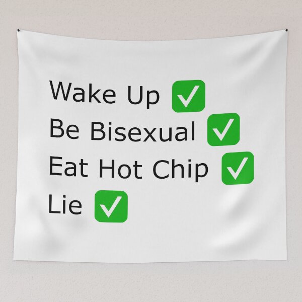 Item preview, Eat Hot Chip and Lie check mark designed and sold by cangurojoe.
