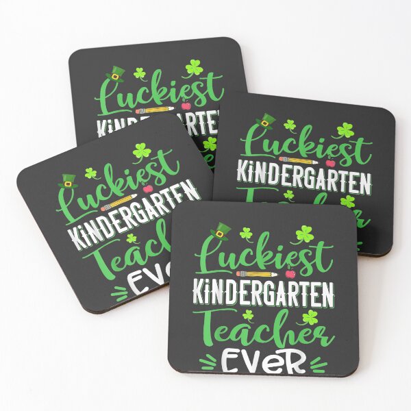 Item preview, Luckiest Kindergarten Teacher Ever Shamrock St Patrick's Day  designed and sold by Calan6Javer.