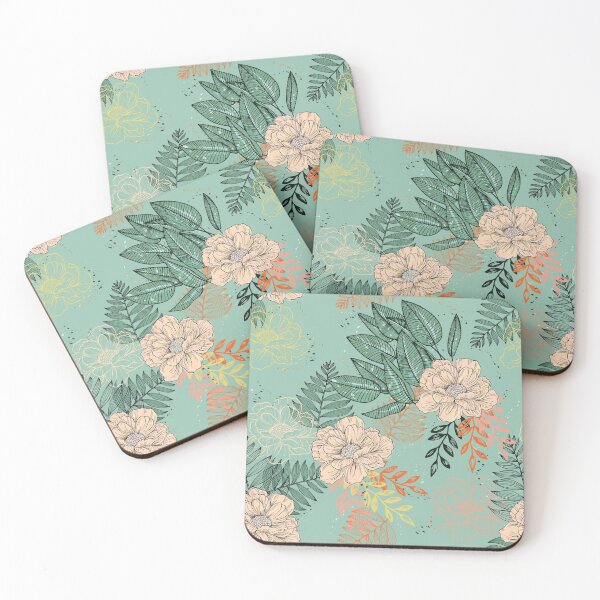 Item preview, Fall flowers pattern col 01 designed and sold by Juditdesign.