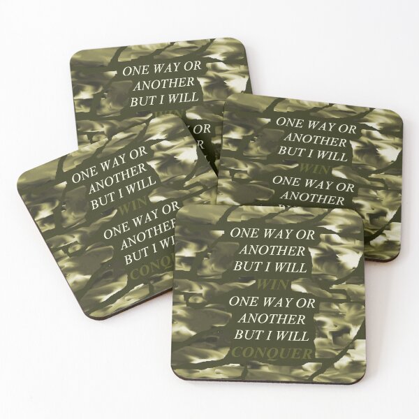 Item preview, One Way Or Another But I Will Win D82 designed and sold by SelfUpgrade.