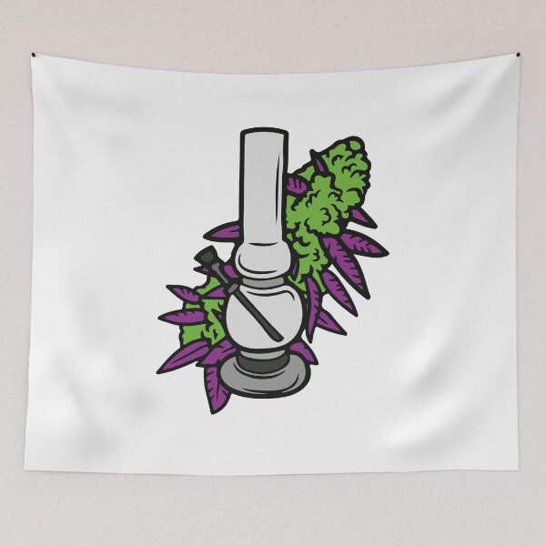 Item preview, Bang with purple weed bud designed and sold by WeedHighLife.