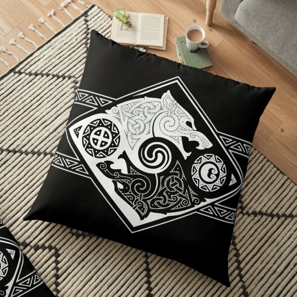 HATI AND SKOLL Floor Pillow