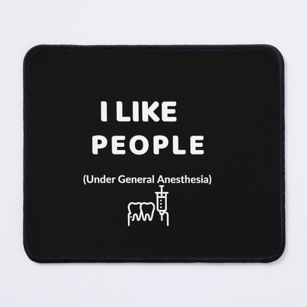 Item preview, I Like People Under General Anesthesia designed and sold by smart Mahdi.
