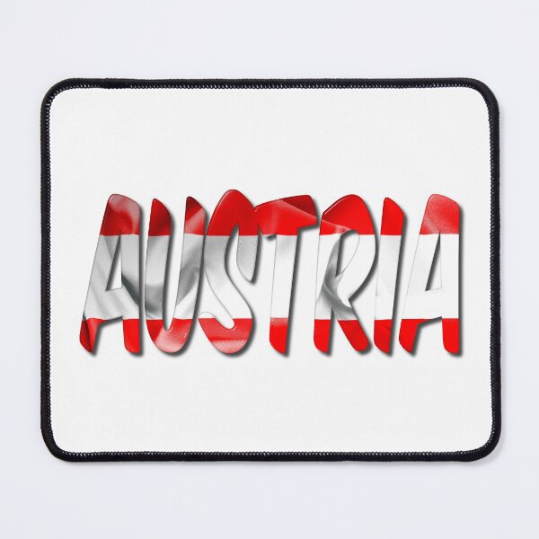 Item preview, Austria Word With Flag Texture designed and sold by MarkUK97.