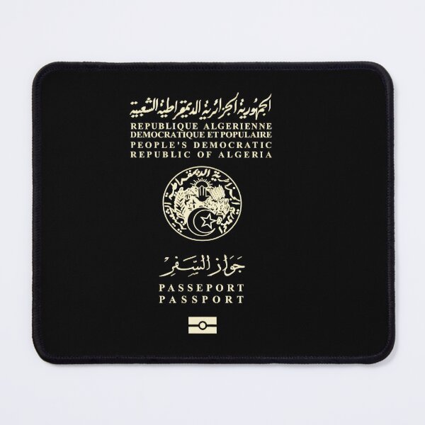 Artikelvorschau, Algerische Reisepasshülle algerische Touristische algerische Flagge Geschenk entworfen und verkauft von adwickcynd1.