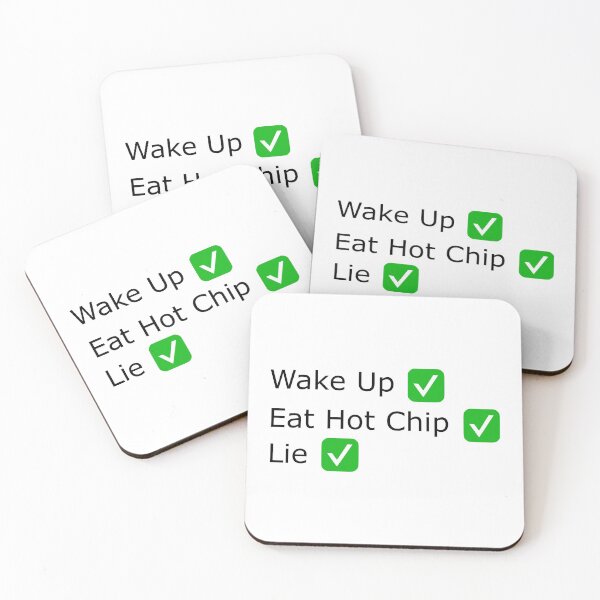 Item preview, Eat Hot Chip and Lie check mark designed and sold by cangurojoe.