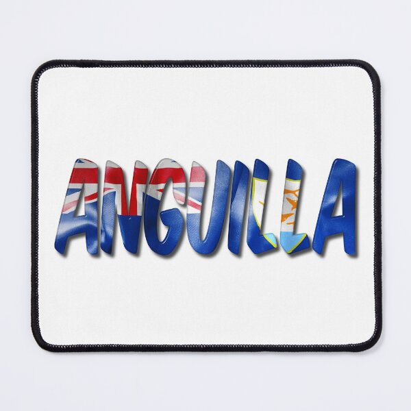 Item preview, Anguilla Word With Flag Texture designed and sold by MarkUK97.