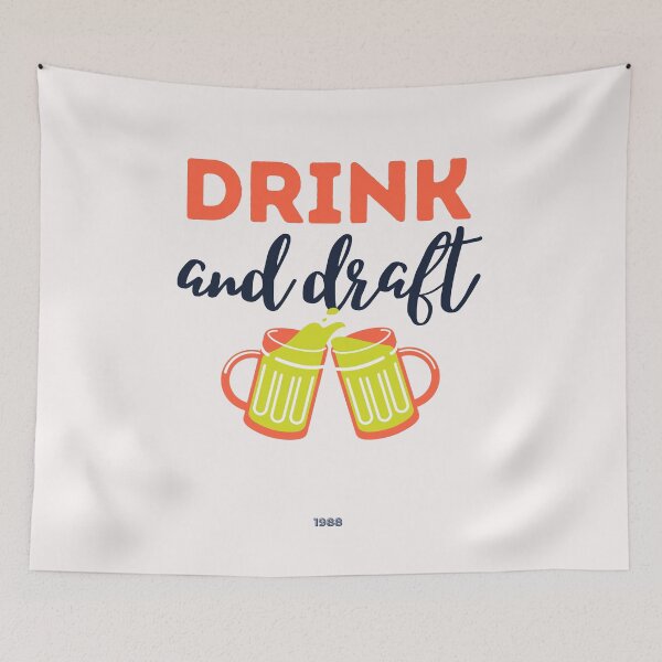 Item preview, Drink And Draft designed and sold by Renovapring ⭐⭐⭐⭐⭐.