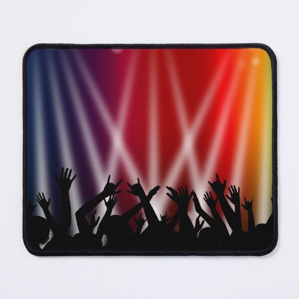 Item preview, Dancing Crowd With Multi Colour and White Spotlights designed and sold by MarkUK97.