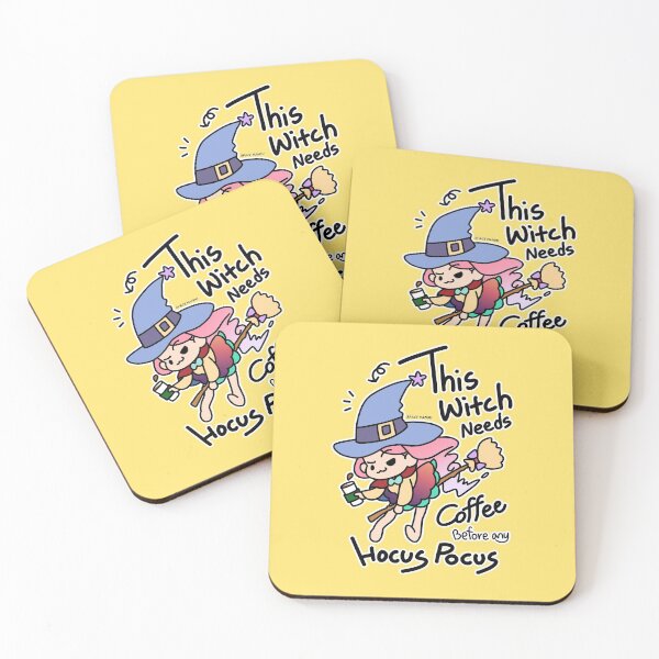 Item preview, This witch needs coffee before any hocus pocus designed and sold by space-mandu.