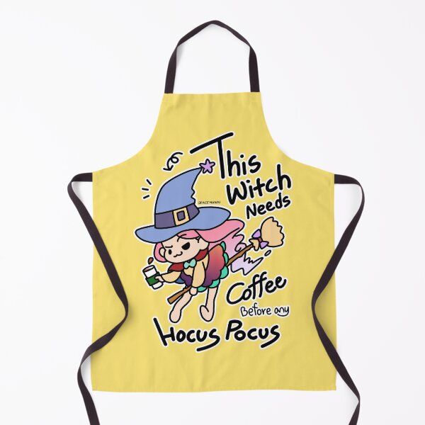 Item preview, This witch needs coffee before any hocus pocus designed and sold by space-mandu.