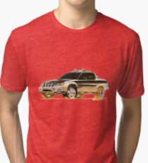Subaru Baja Ute Pickup Tri-blend T-Shirt