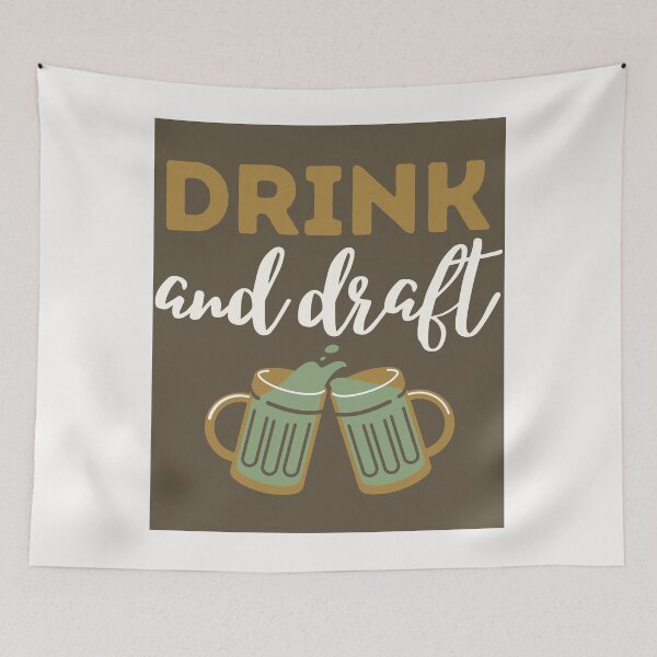 Item preview, Drink And Draft designed and sold by Renovapring ⭐⭐⭐⭐⭐.