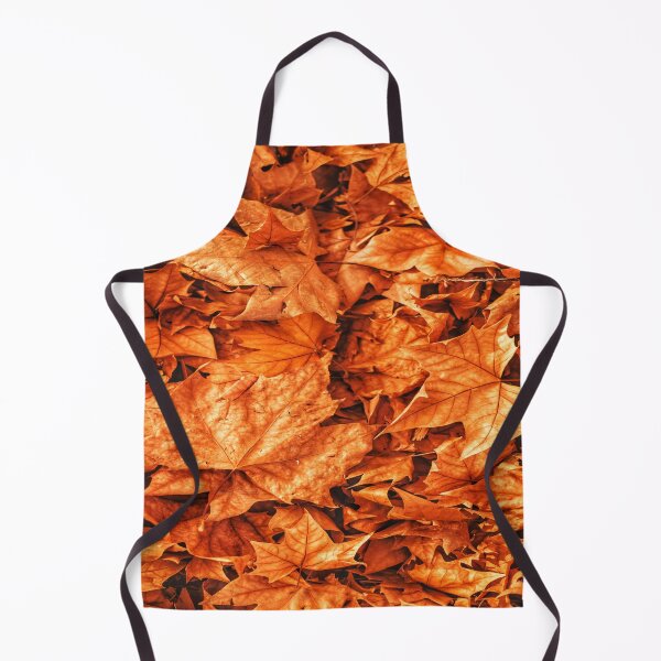 Item preview, Orange Autumn Leaf Pattern designed and sold by ShamaBo.