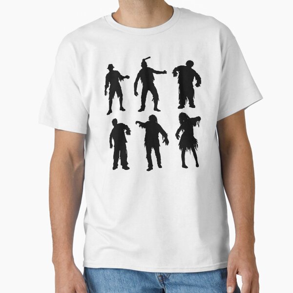 Item preview, Zombie Horror Silhouette Black designed and sold by WearWolfDesigns.