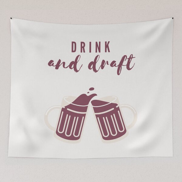 Item preview,  Drink And Draft designed and sold by Renovapring ⭐⭐⭐⭐⭐.
