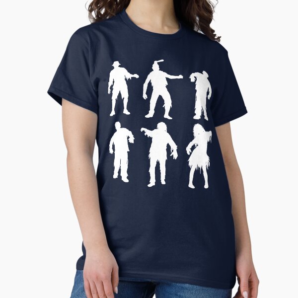 Item preview, Zombie Horror Silhouette White designed and sold by WearWolfDesigns.