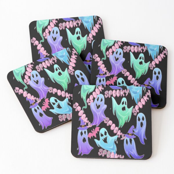 Item preview, Spooky Halloween Ghosts Spooky Halloween kawaii fun design,  Vintage Halloween, Kawaii Carved Pumpkin Vibes,Witches Brew And All Things Halloween designed and sold by Adri Barnard.