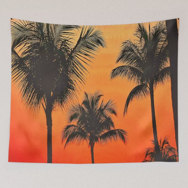 Item preview, California Palm Tree Sunset designed and sold by ShamaBo.