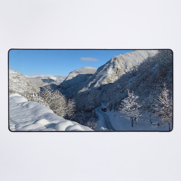 Item preview, Snowy road to Miglos designed and sold by AHELENE.