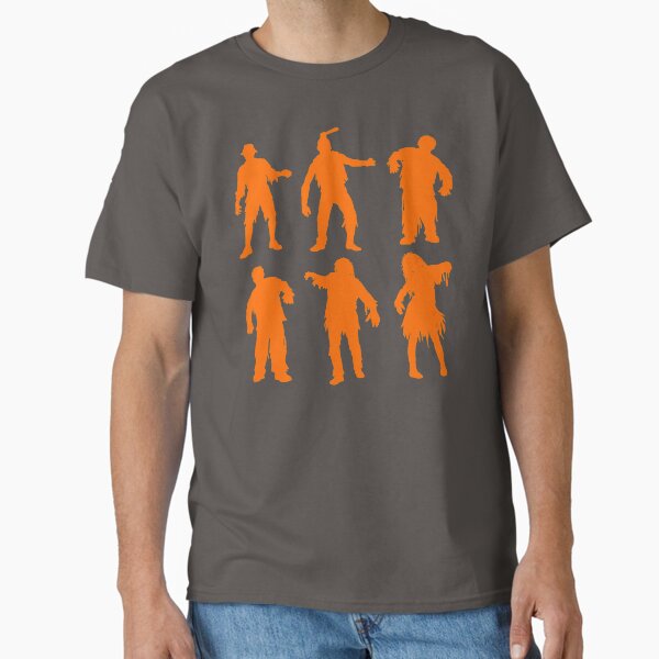 Item preview, Zombie Horror Silhouette Orange designed and sold by WearWolfDesigns.