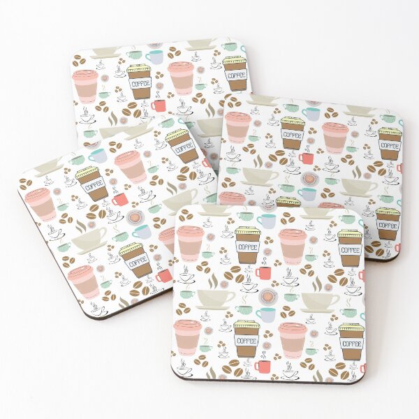 Item preview, Coffee Lovers design pattern designed and sold by CCC2021.