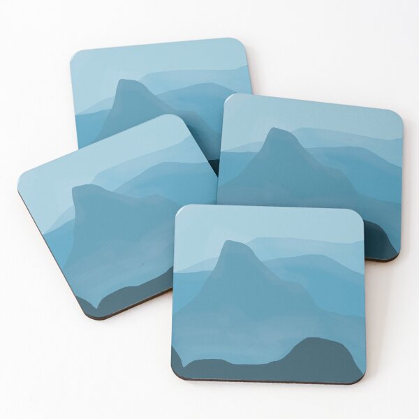 Item preview, Blue Mountains Abstract Landscape designed and sold by AsinusAS.