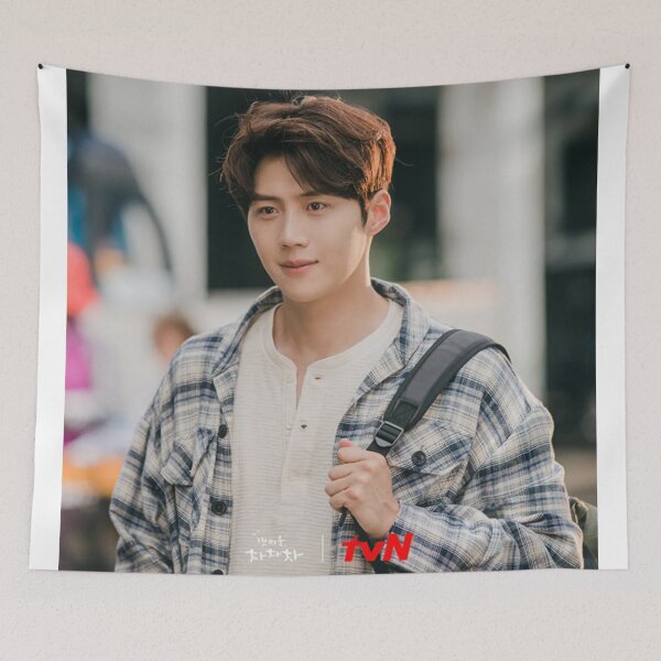 Item preview, Hometown Cha-Cha-Cha 갯마을 차차차 Kim Sun Ho Poster designed and sold by SmileCity.