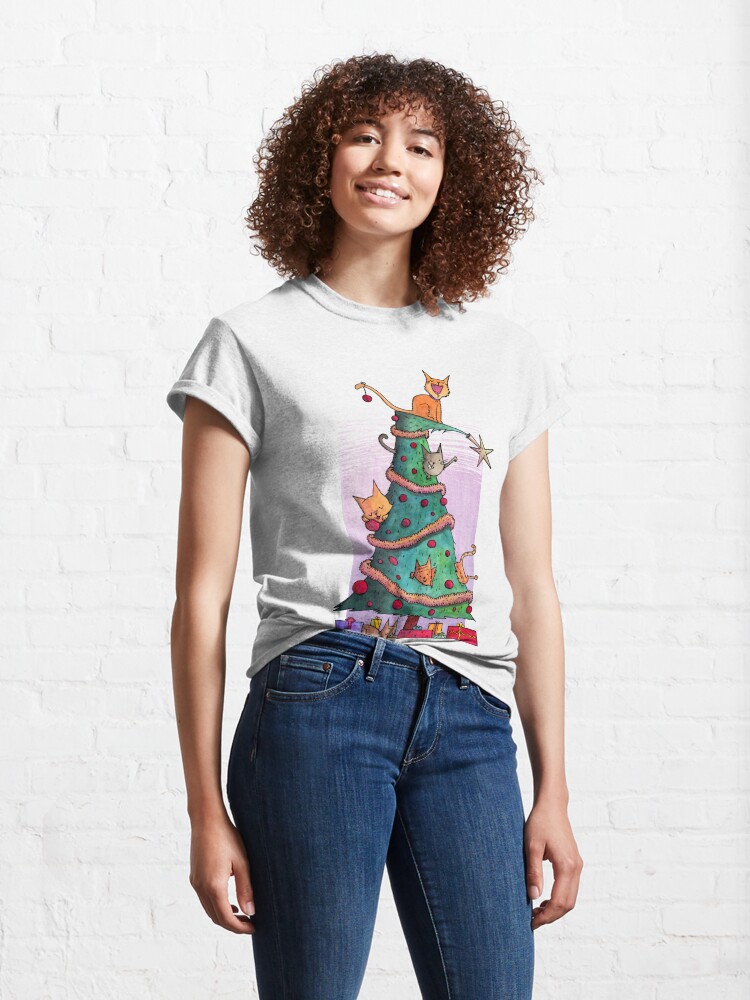 Disover Christmas Cats Classic T-Shirt