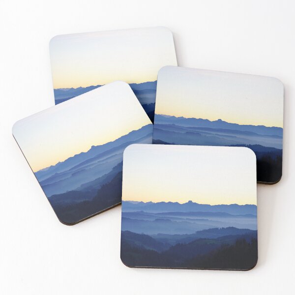 Item preview, magical mountains in blue designed and sold by GYRS.