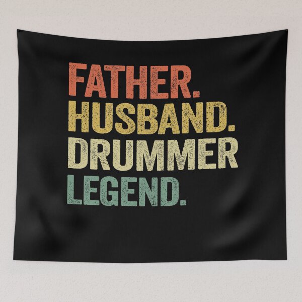 Item preview, Father Husband Drummer Legend Father's Day Dad designed and sold by Stronzi.