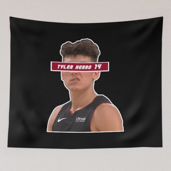 Item preview, Graphic Tyler Herro Mean Basket  Retro Style designed and sold by Brande Tommye.